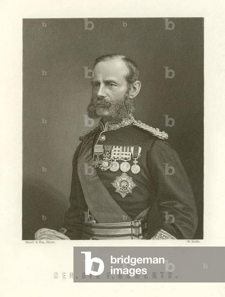 General Sir F Roberts (engraving)