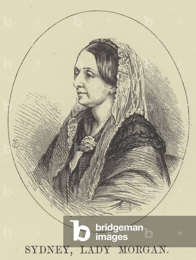 Sydney, Lady Morgan (engraving)