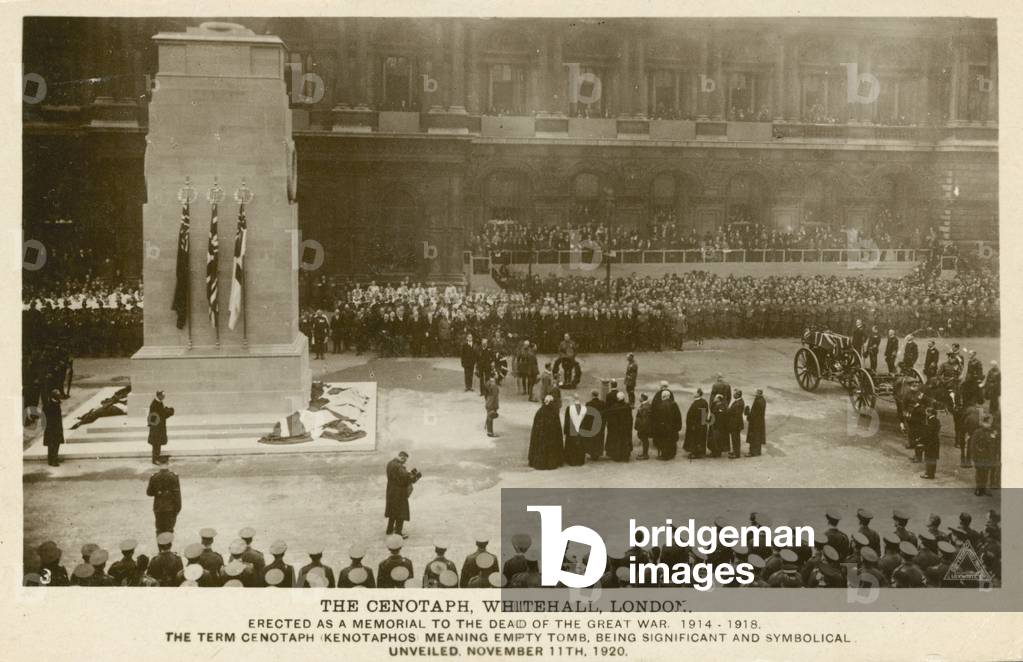 The Cenotaph, London (b/w photo)