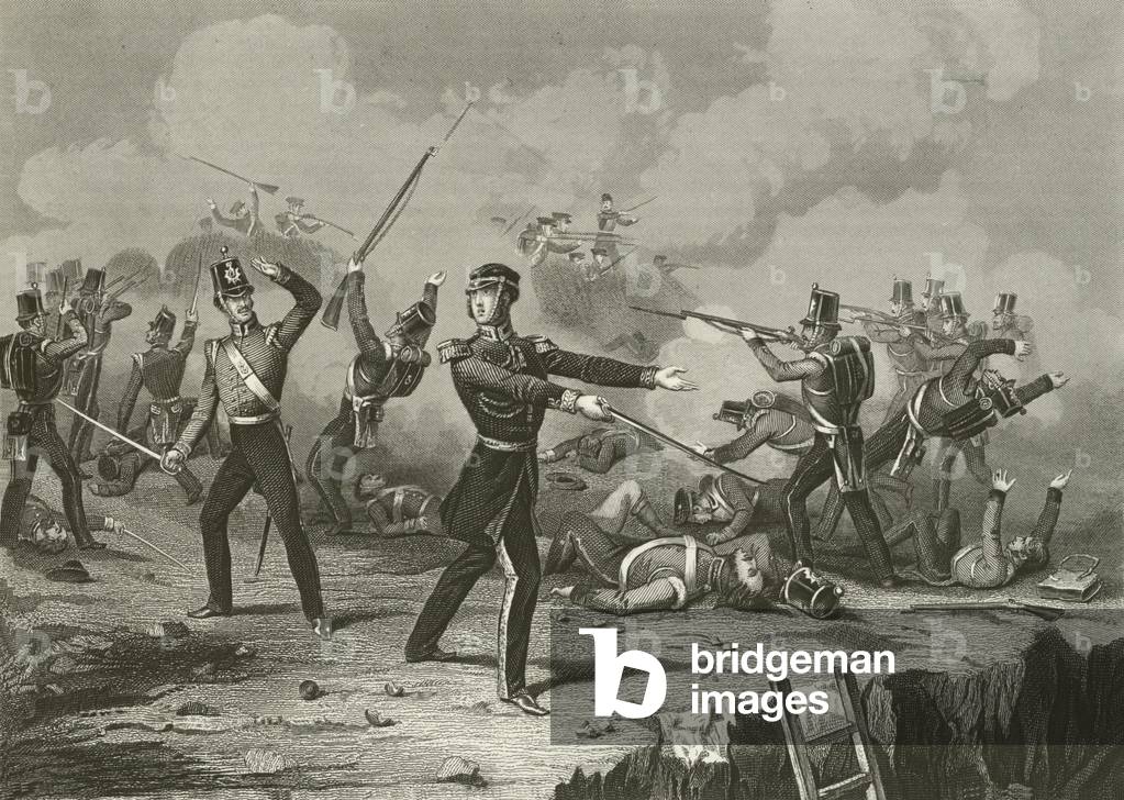General Windham in the Redan, 8 September 1855 (engraving)