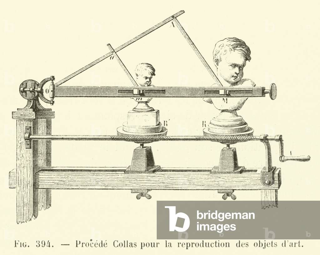 Procede Collas pour la reproduction des objets d'art (engraving)