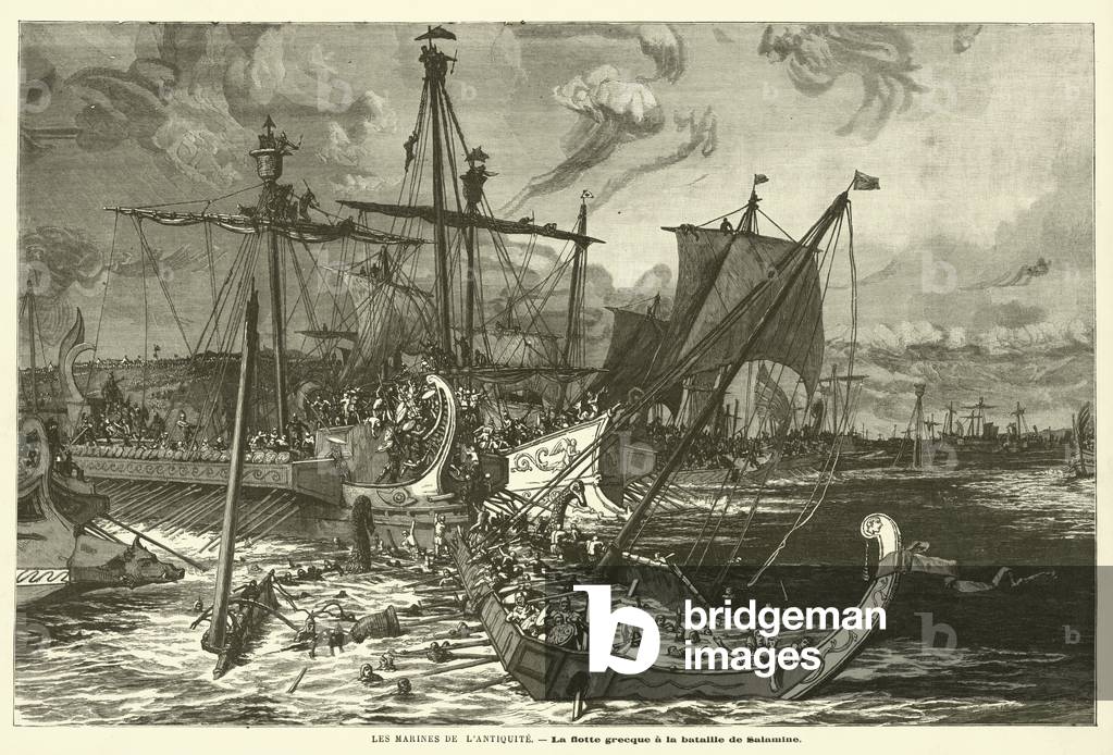 Les Marines De L'Antiquite (engraving)