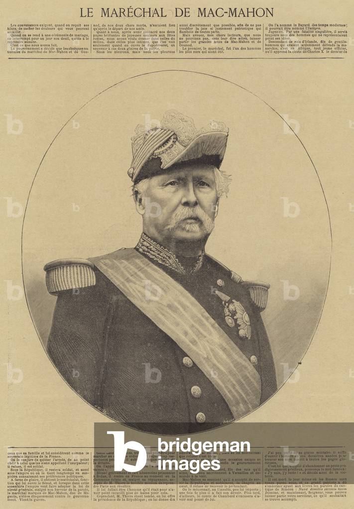 Marshal MacMahon (litho)