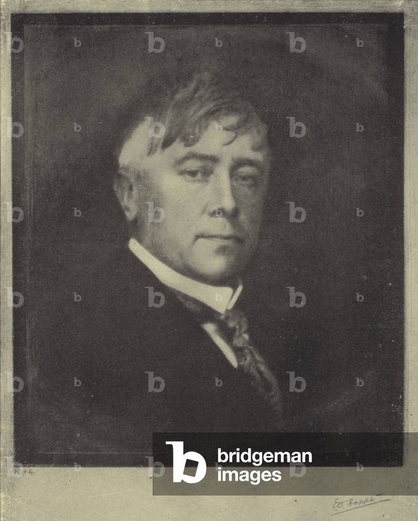 Maurice Maeterlinck, Belgian playwright and poet (b/w photo)