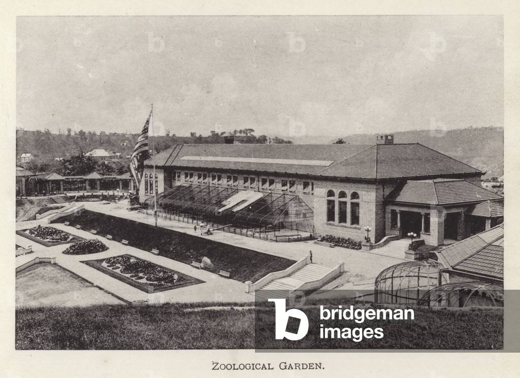 Pittsburgh: Zoological Garden (b/w photo)