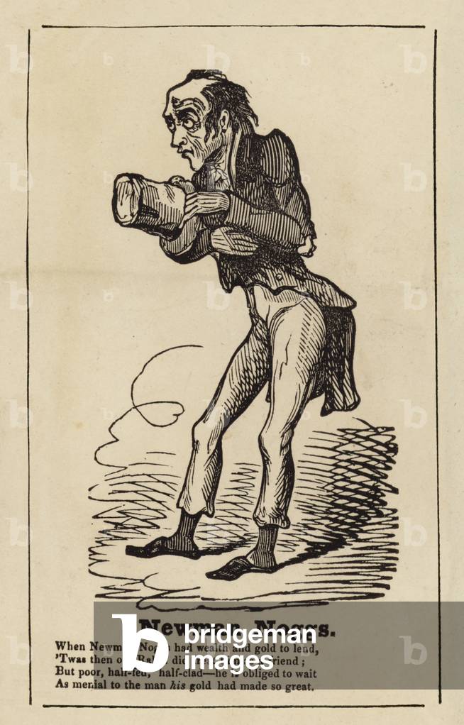 Newman Noggs from Nicholas Nickleby (engraving)