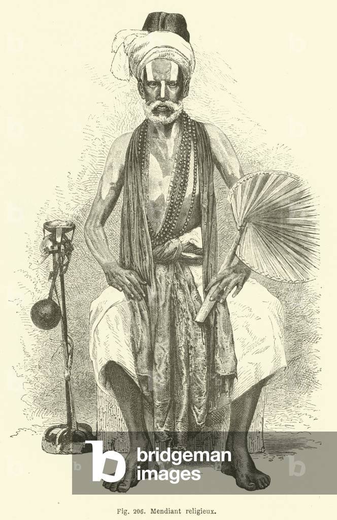 Mendiant religieux (engraving)