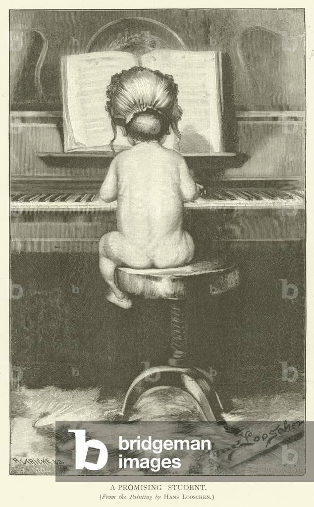 A Promising Student (engraving)