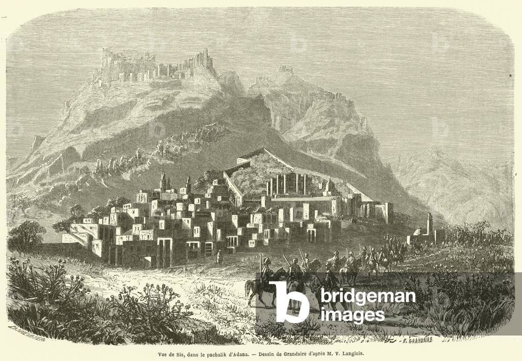 Vue de Sis, dans le pachalik d'Adana (engraving)