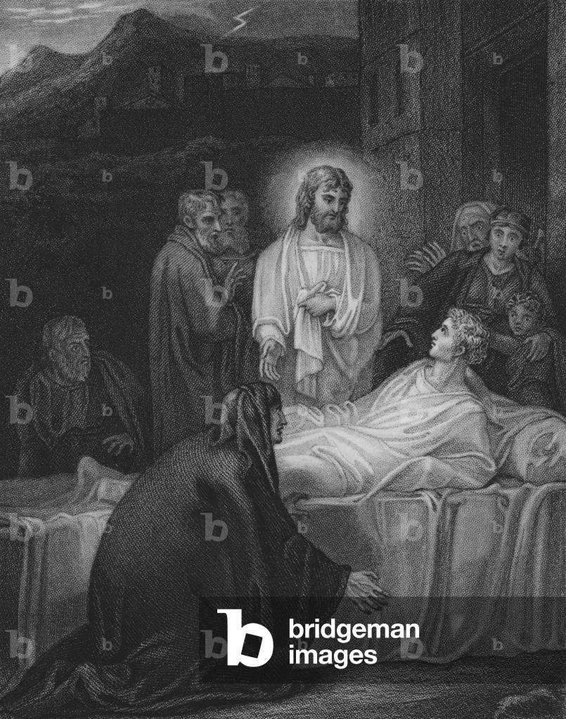 Christ raising the Widow's Son (engraving)