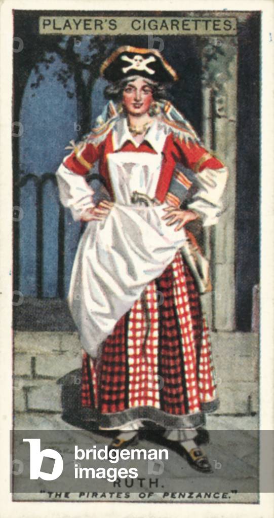 Gilbert and Sullivan, Ruth, The Pirates of Penzance (colour litho)