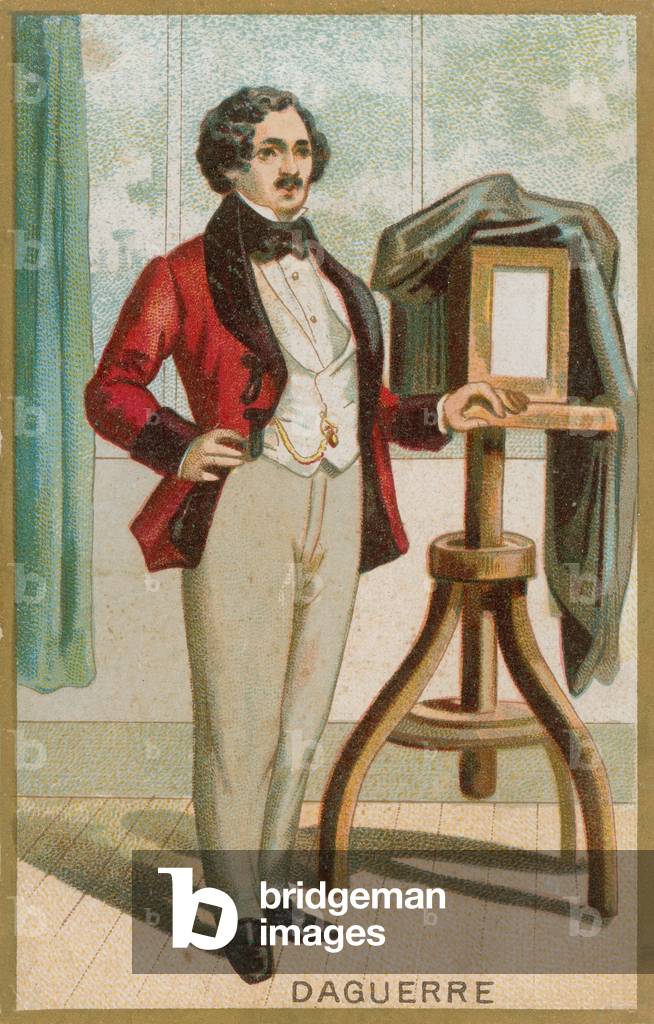 Louis Daguerre (chromolitho)