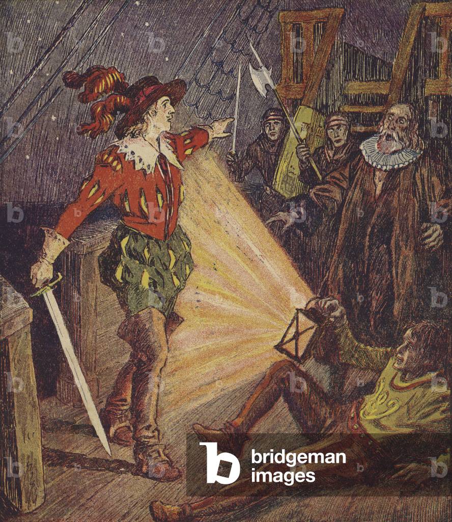 Klaus Störtebeker (colour litho)