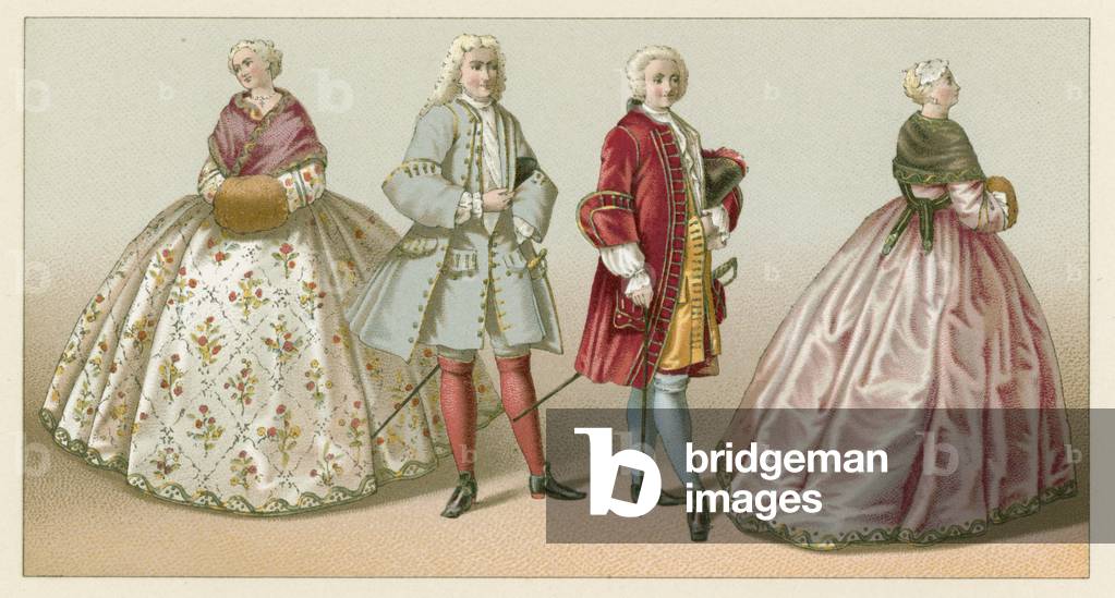 France XVIIIth Cent Costume