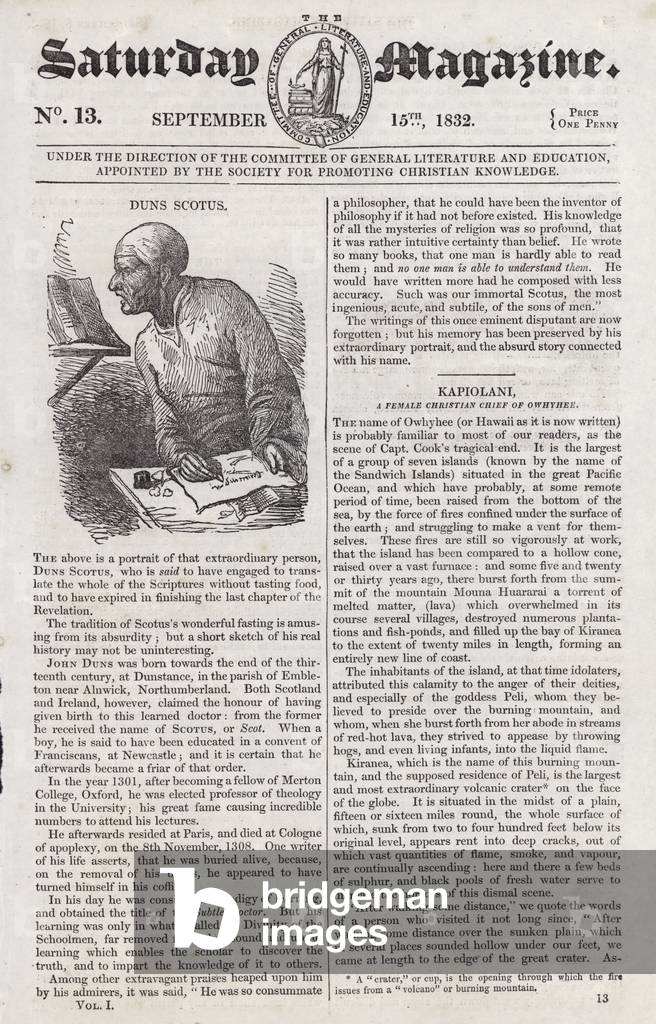 Duns Scotus (engraving)