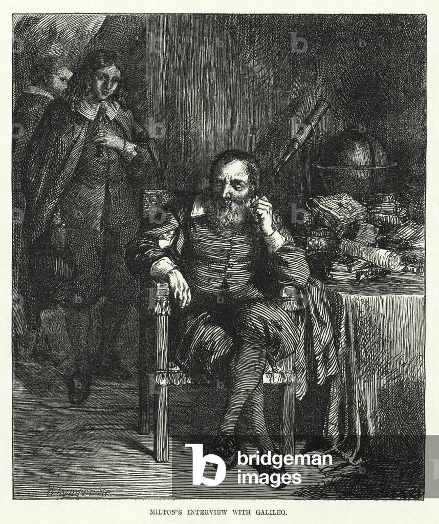Milton's Interview with Galileo (engraving)