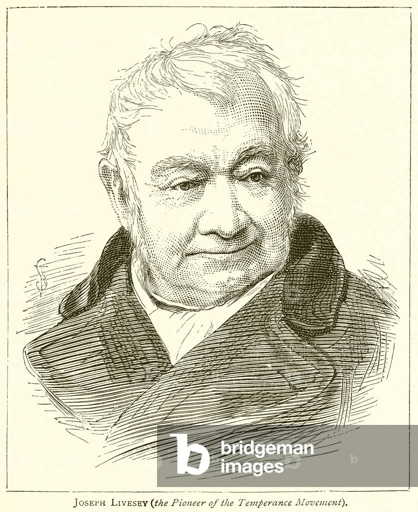 Joseph Livesey (the Pioneer of the Temperance Movement) (engraving)
