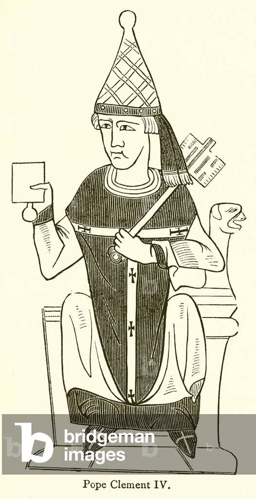 Pope Clement IV (engraving)