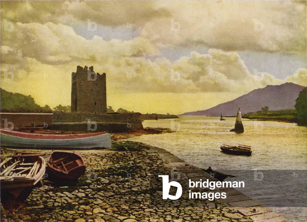 Narrow Water Castle, Carlingford Lough (colour photo)