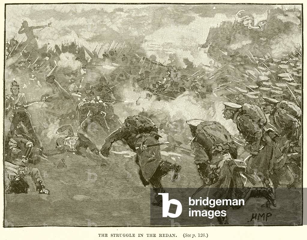 The Struggle in the Redan (engraving)
