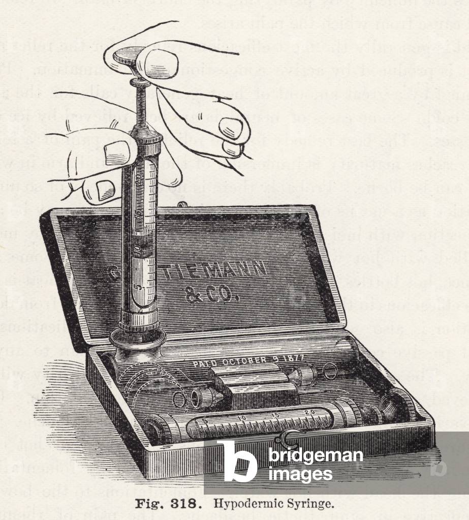 Hypodermic Syringe (engraving)