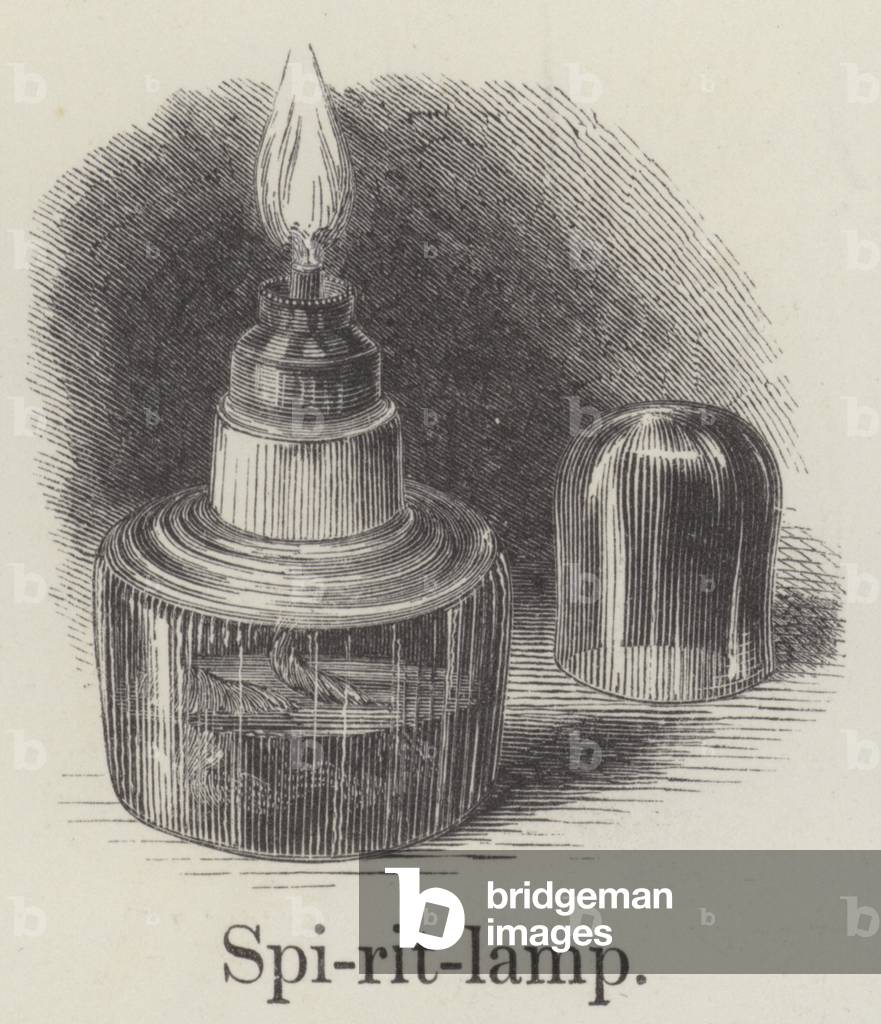 Spirit lamp (engraving)