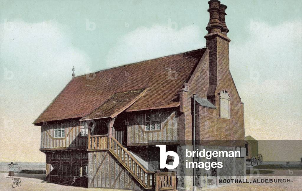Moot Hall, Aldeburgh, Suffolk (colour photo)