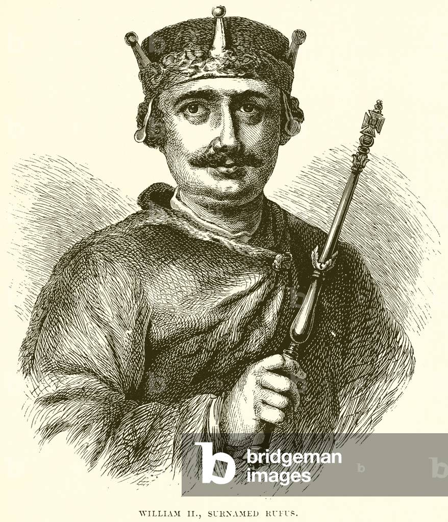 William II, surnamed Rufus (engraving)