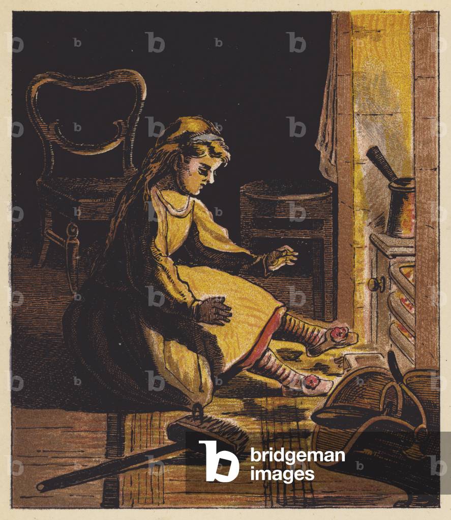 Little Polly Flinders (colour litho)