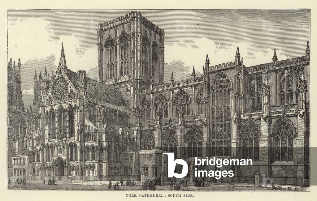 York Cathedral, south side (engraving)