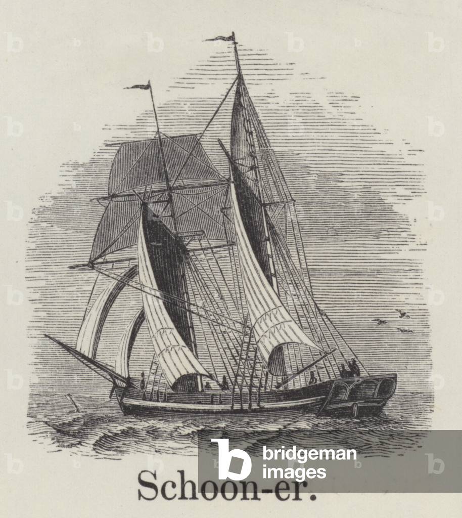 Schooner (engraving)