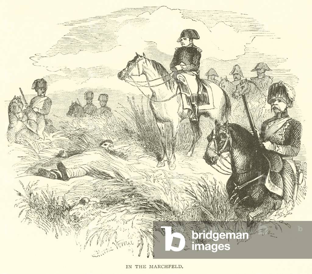 In the Marchfeld (engraving)