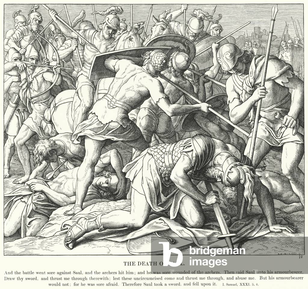 The Death of Saul (engraving)