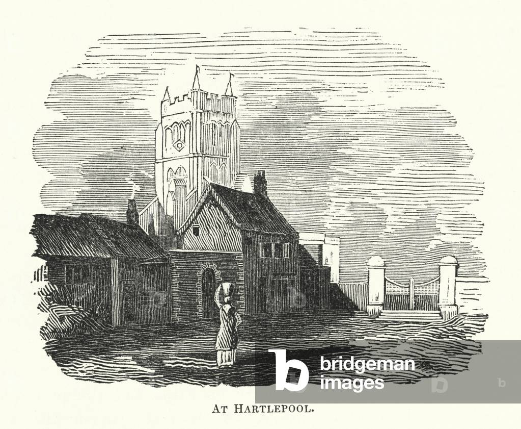 At Hartlepool (engraving)