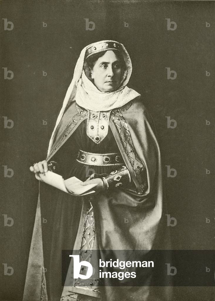 Madame Ristori as Lady Macbeth (gravure)