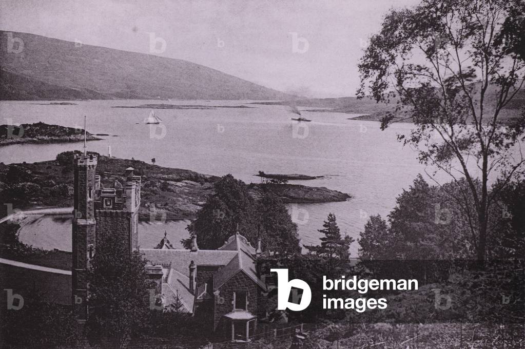 The Kyles of Bute (b/w photo)