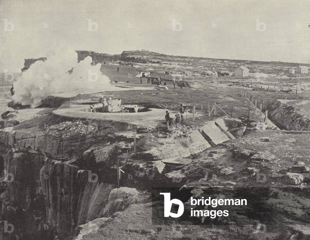 South Head Batteries, Port Jackson (b/w photo)