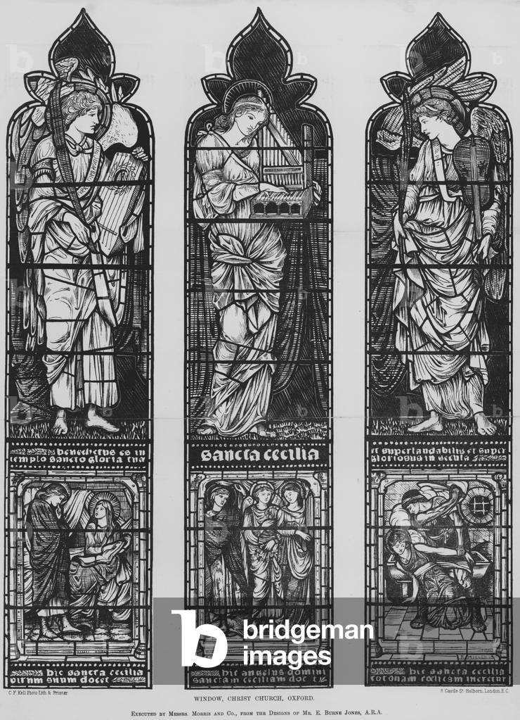 Window, Christ Church, Oxford (engraving)