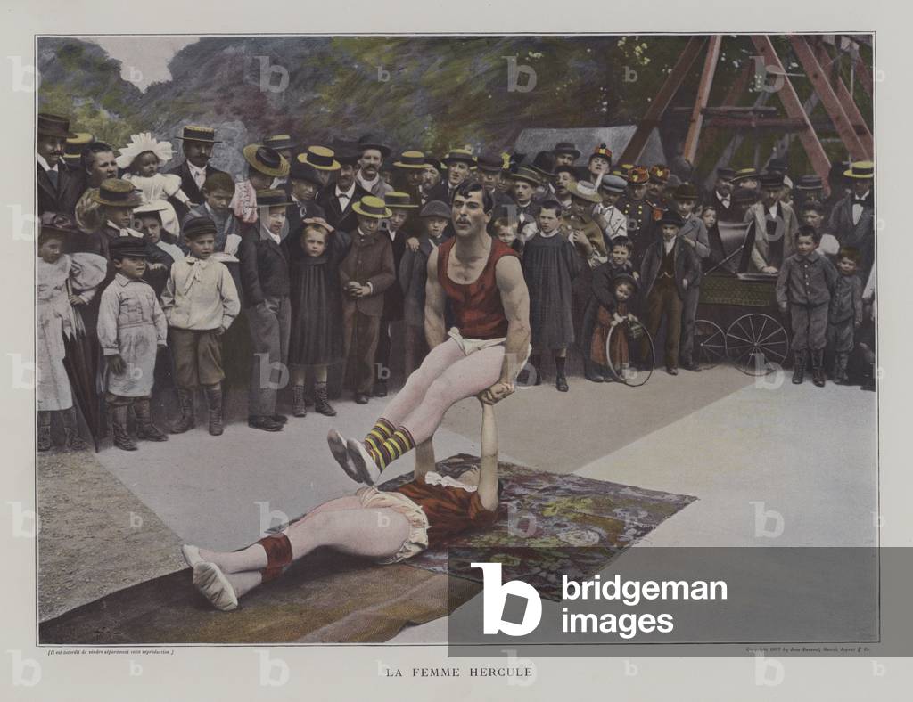 The female Hercules (colour photo)