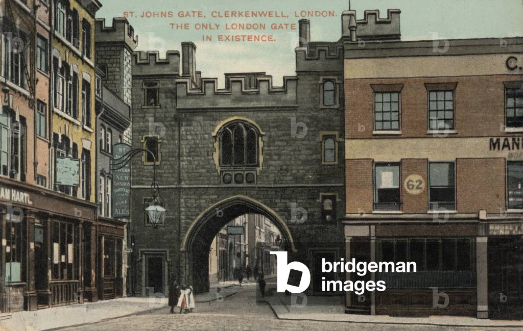 St John's Gate, Clerkenwell, London (photo)