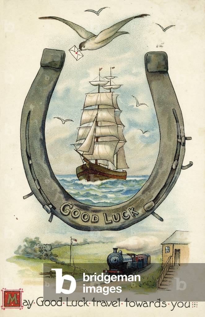 Good luck (colour litho)