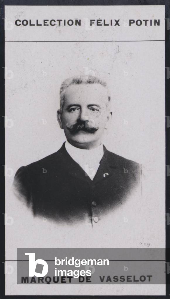 Anatole Marquet De Vasselot (1840-1904) (b/w photo)