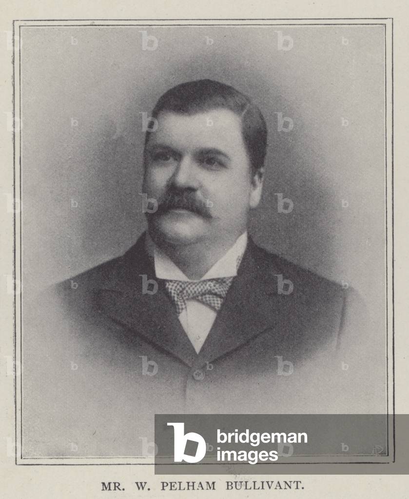 Mr W Pelham Bullivant (b/w photo)