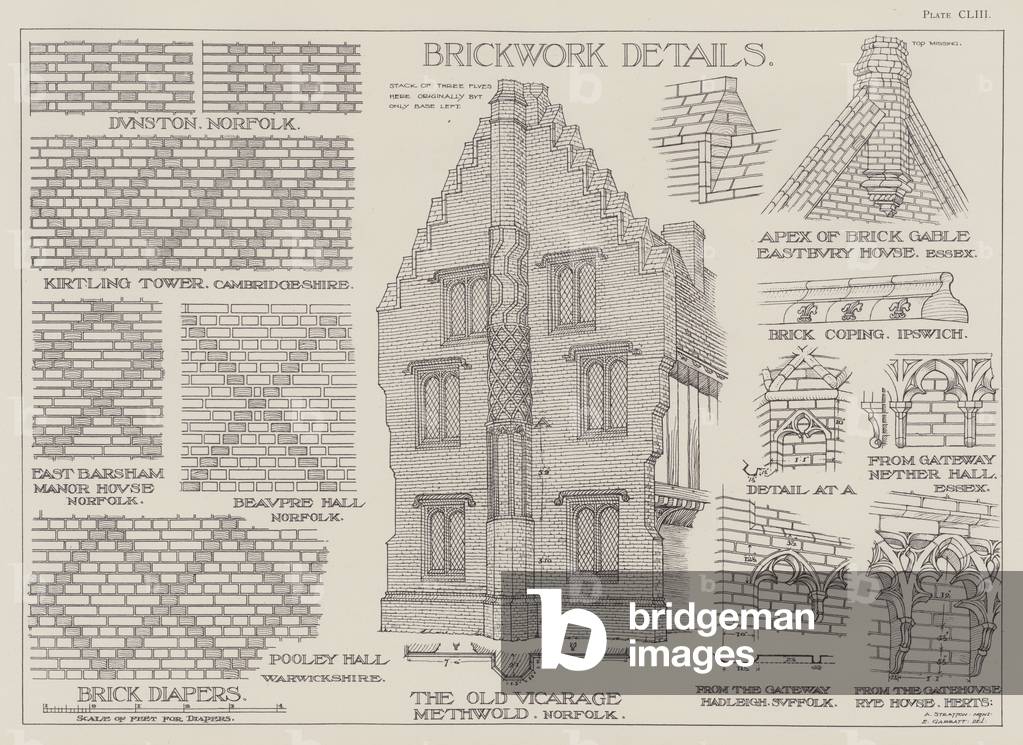 Brickwork Details (litho)