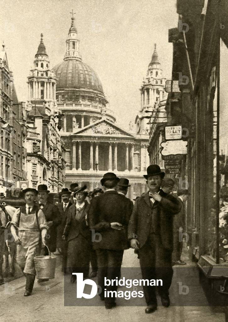 Scenes of London Life (b/w photo)