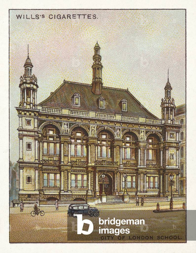 Public Schools, City of London School, Domine Dirige Nos (chromolitho)