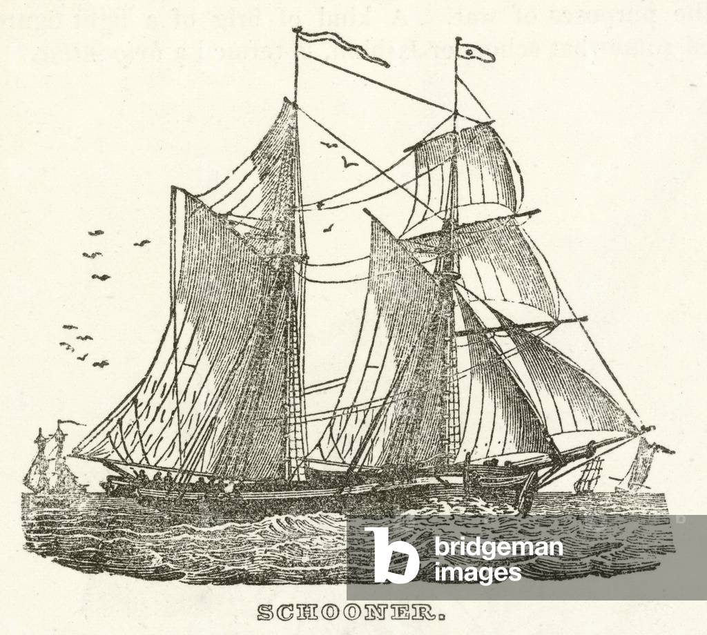 Schooner (engraving)
