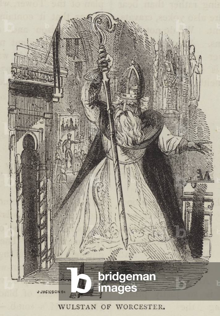 Wulstan of Worcester (engraving)