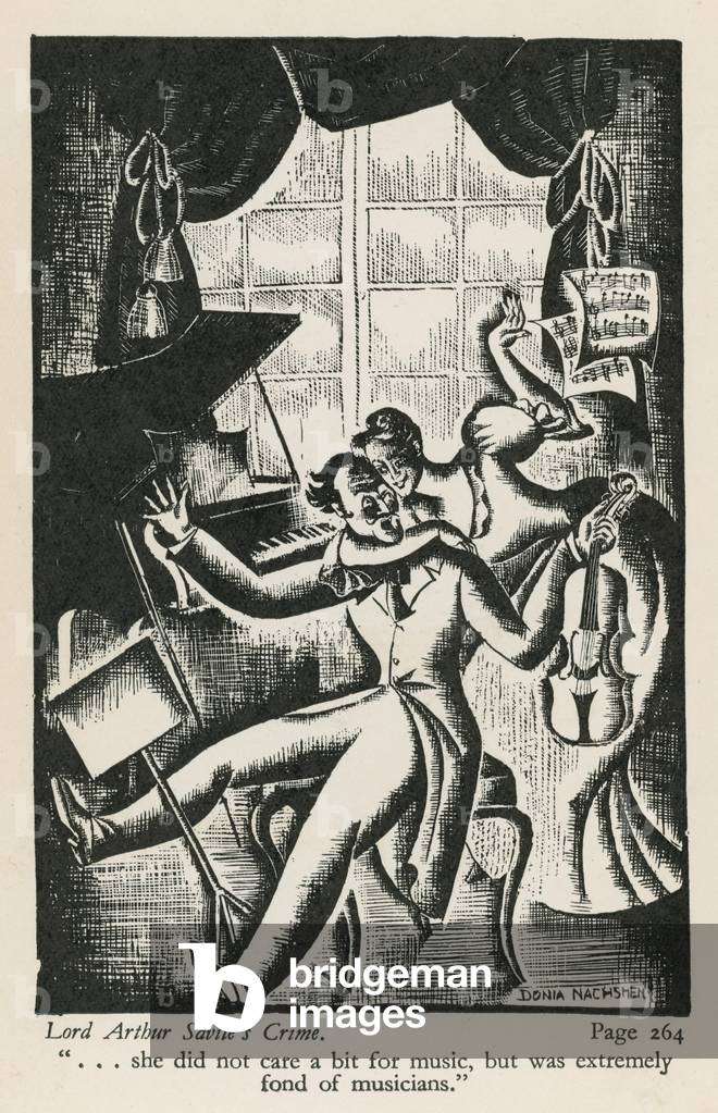 Lord Arthur Savile's Crime (woodblock)