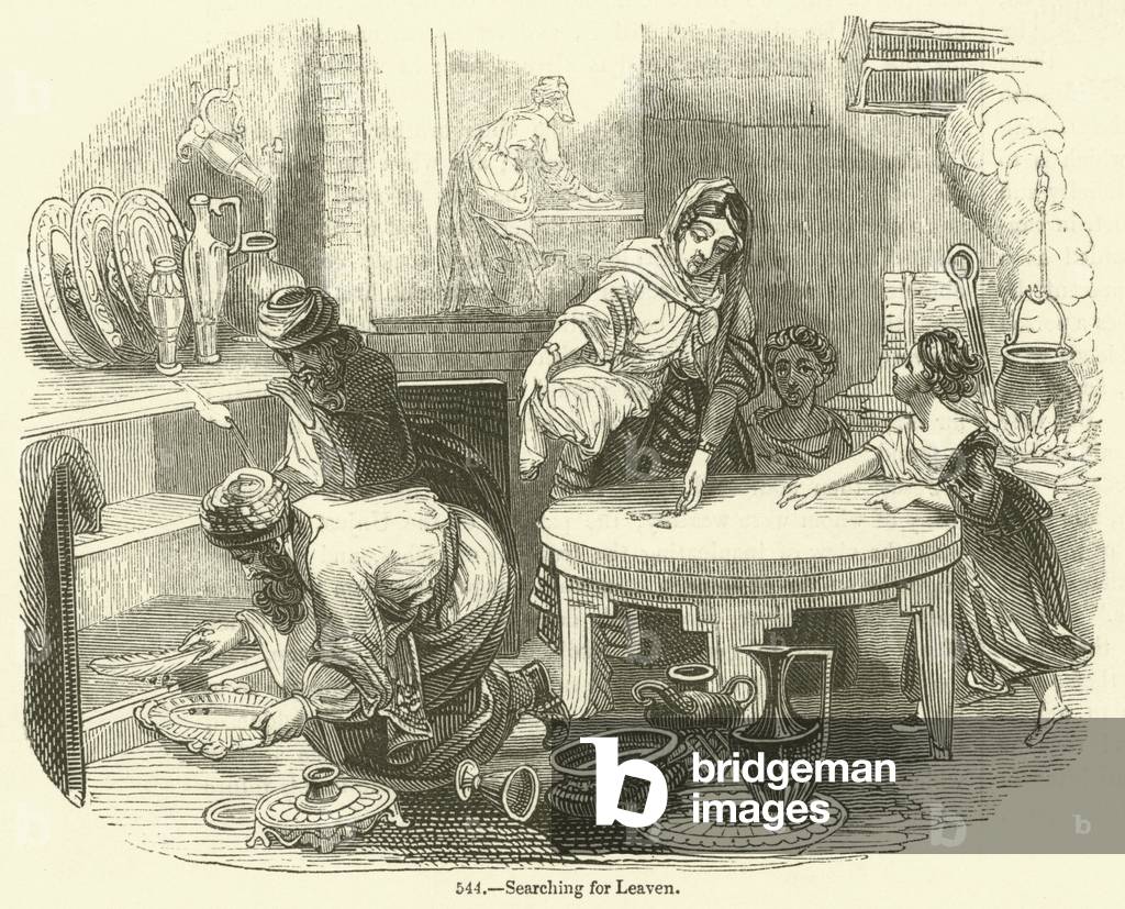 Searching for Leaven (engraving)